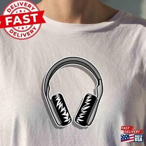 Headphones Shirt Music T-Shirt Unisex